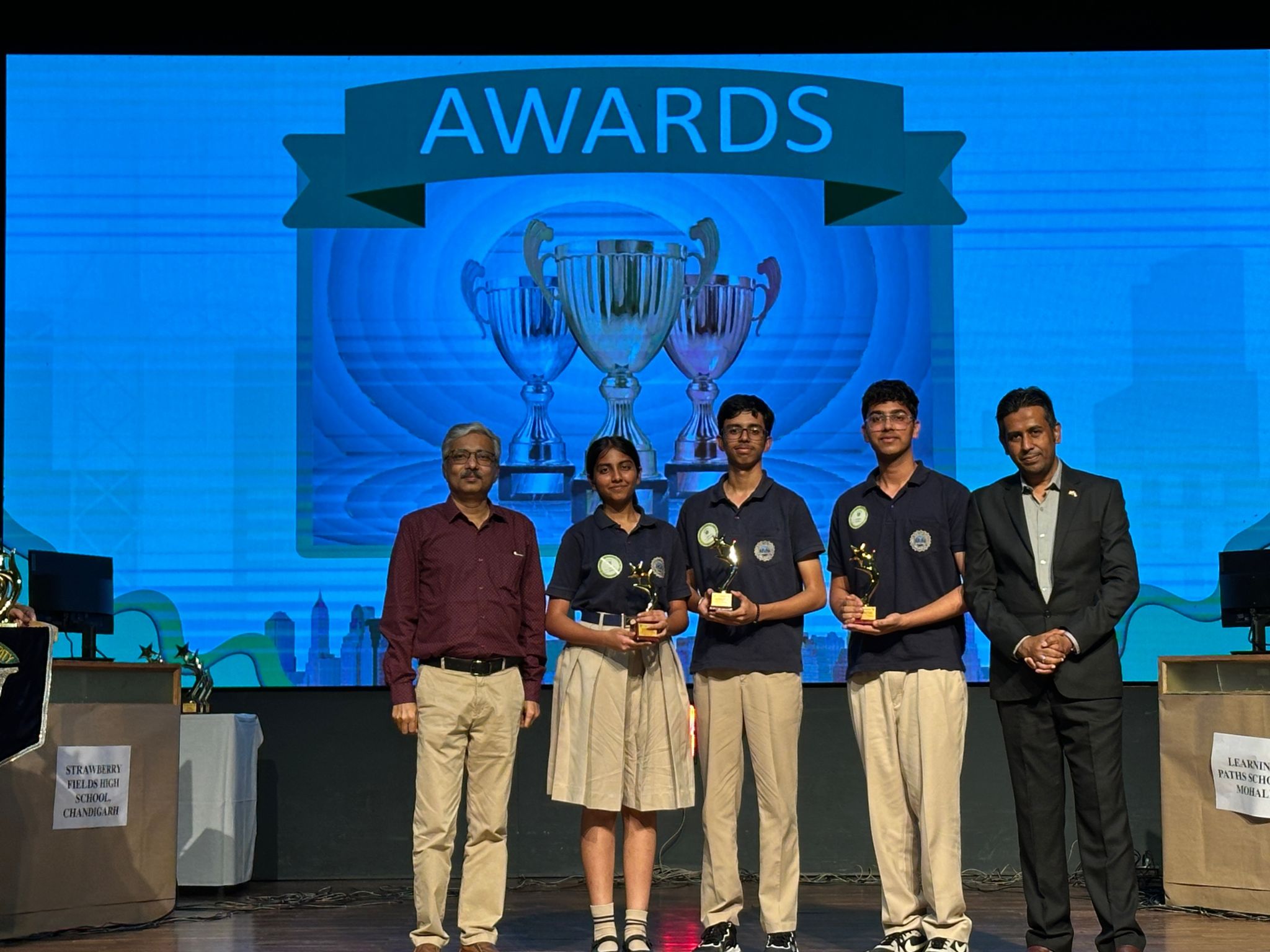 Quizmasters in India-Hosting-School-Quiz-Vivek-High-School-Chandigarh